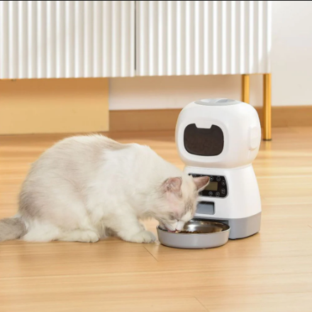 DISPENSADOR AUTOMATICO DE COMIDA PARA MASCOTA